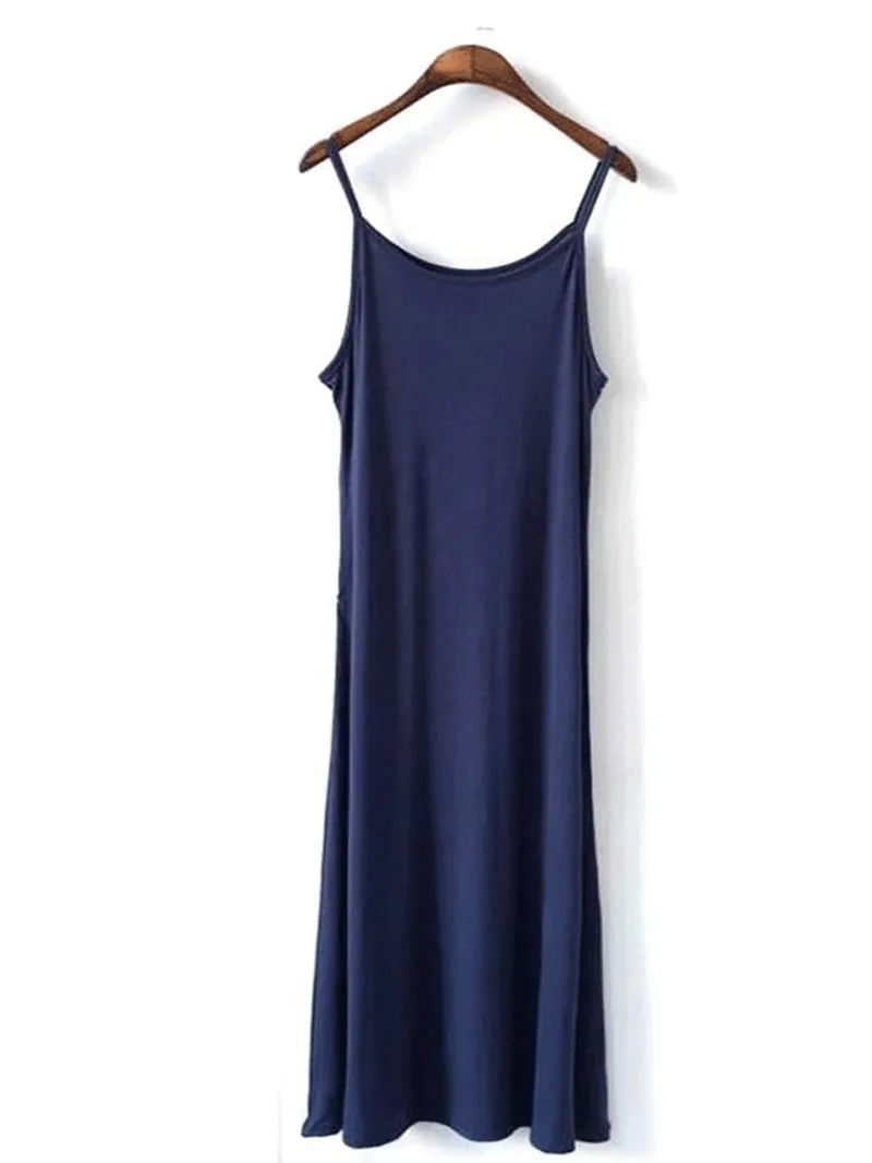 High Quality Modal Cotton Slip Dress