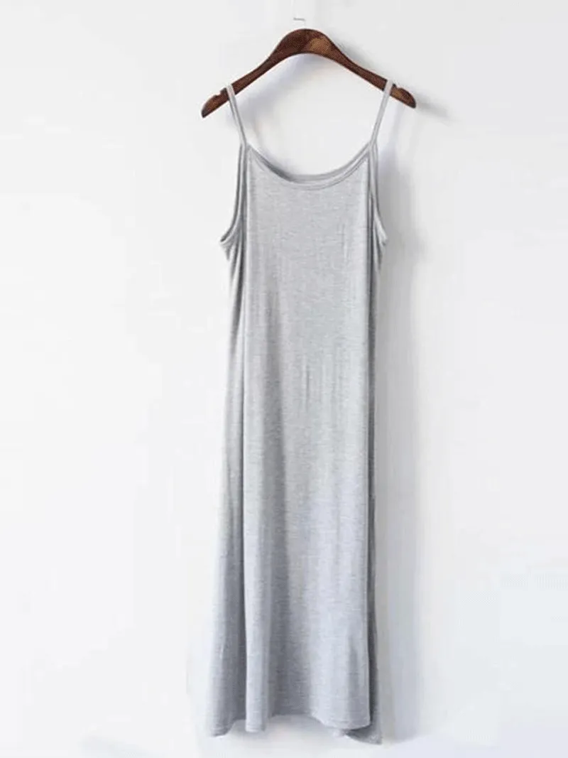 High Quality Modal Cotton Slip Dress