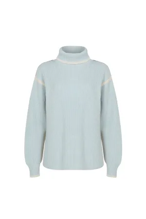 Illana Roll Neck Jumper Blue