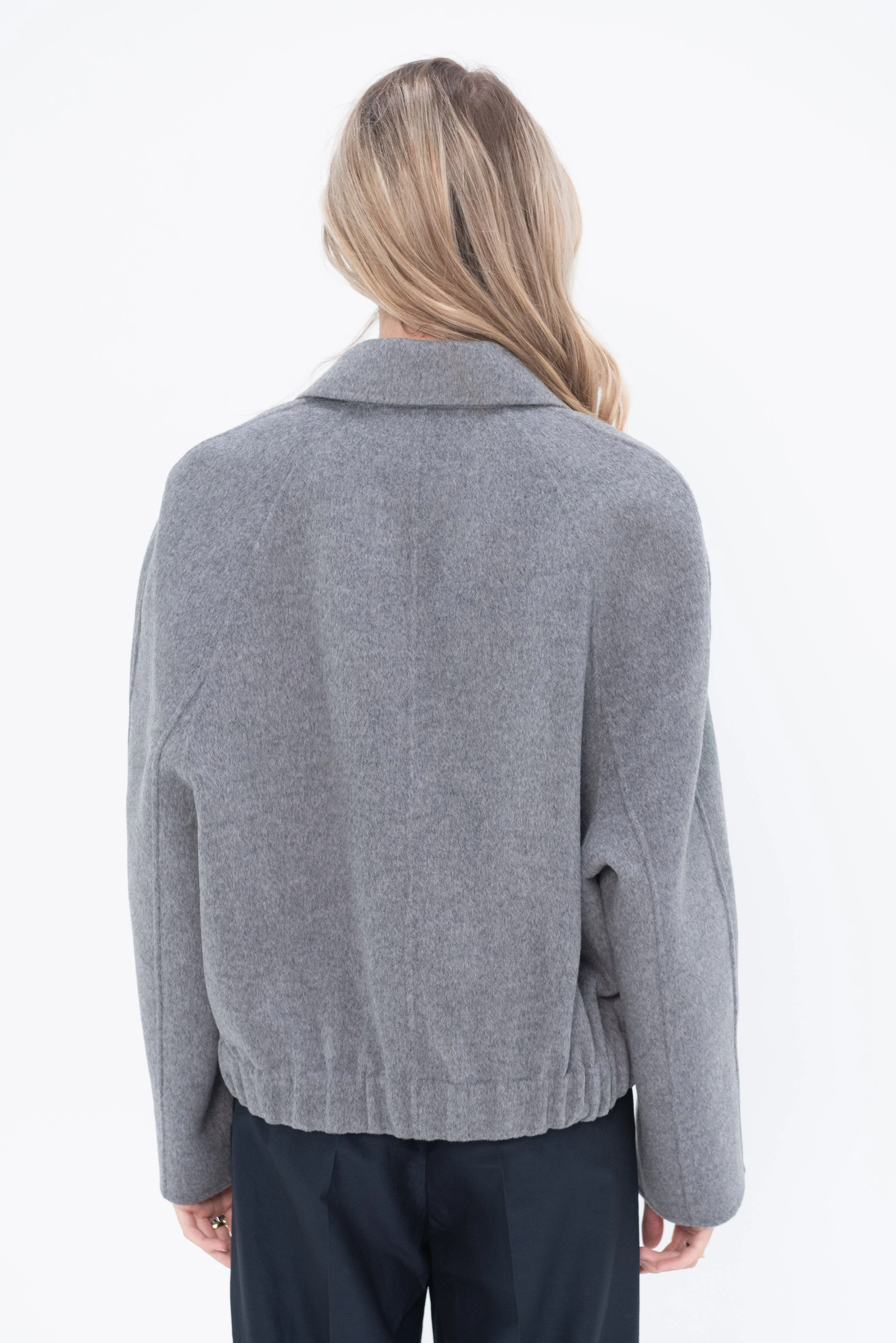 Jamilah Jacket, Grey Melange