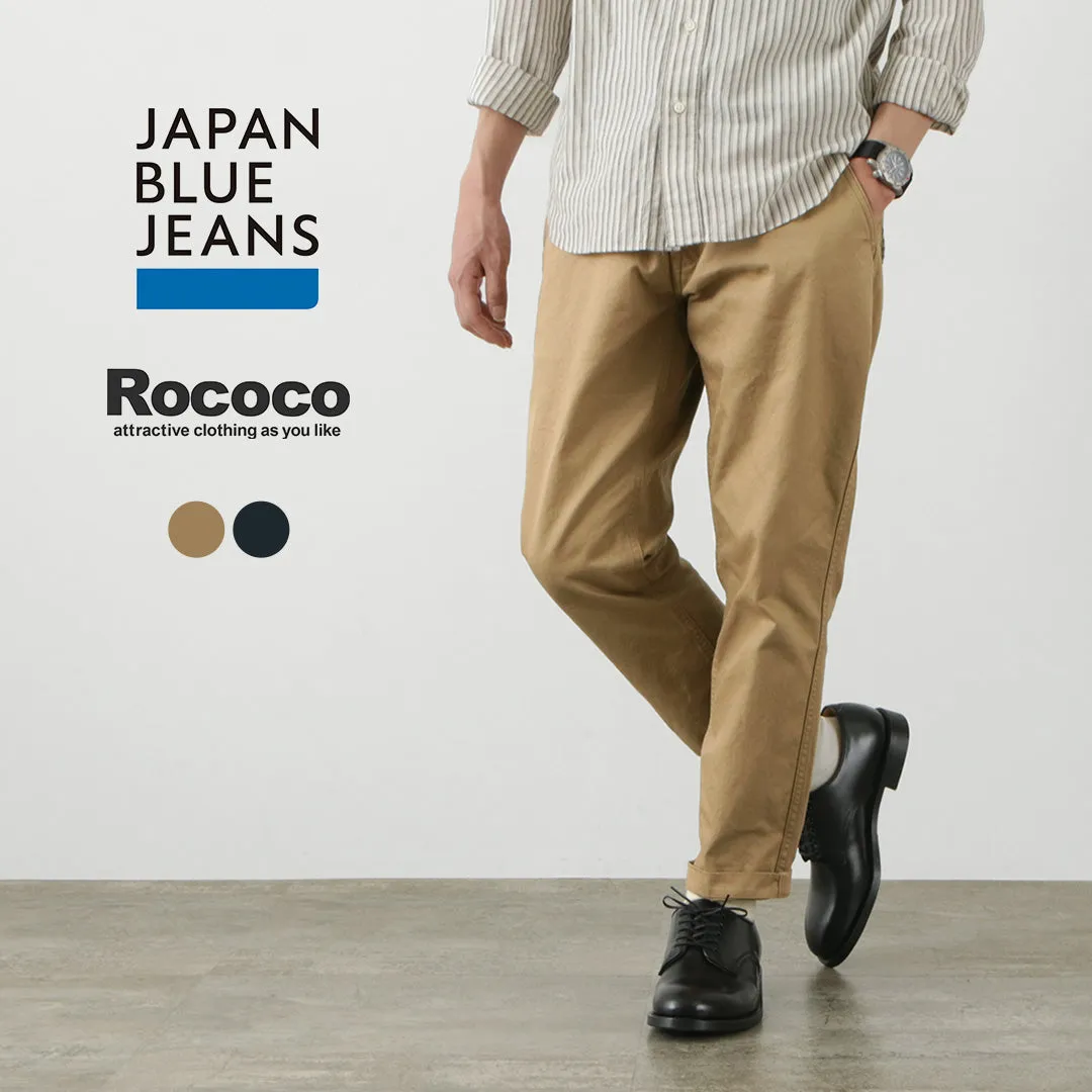 JAPAN BLUE JEANS / RJB1610 40/3 High Count Twill Wide Tapered Vintage Chinos