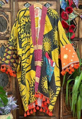 KANTHA GODDESS KIMONO | COAT (641OF)