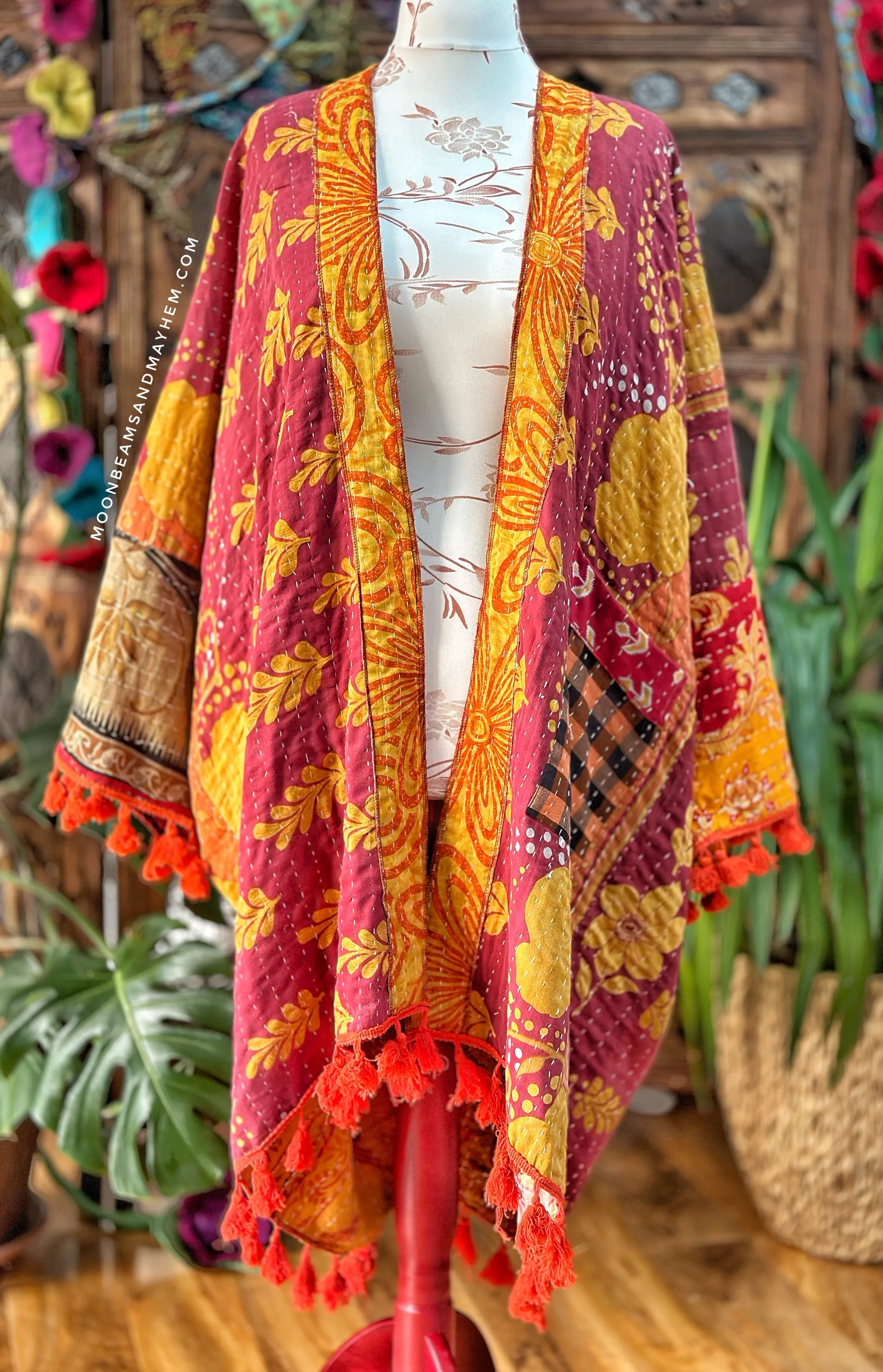 KANTHA GODDESS KIMONO | COAT (662OF)