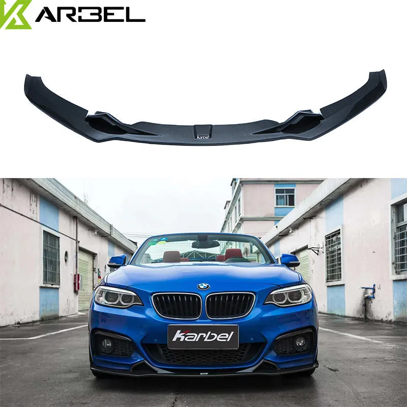 Karbel Carbon Dry Carbon Fiber Upper Valences for BMW 2 Series F22 2014-2019