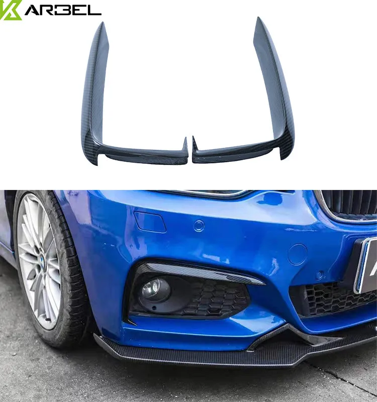 Karbel Carbon Dry Carbon Fiber Upper Valences for BMW 2 Series F22 2014-2019