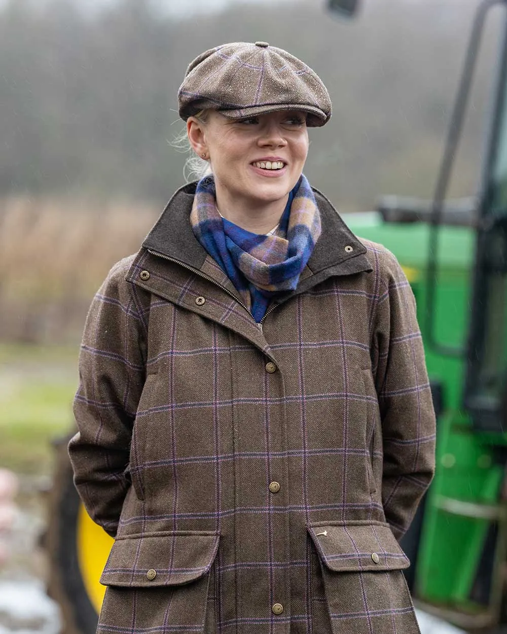 Laksen Pippa Tweed Coat with CTX