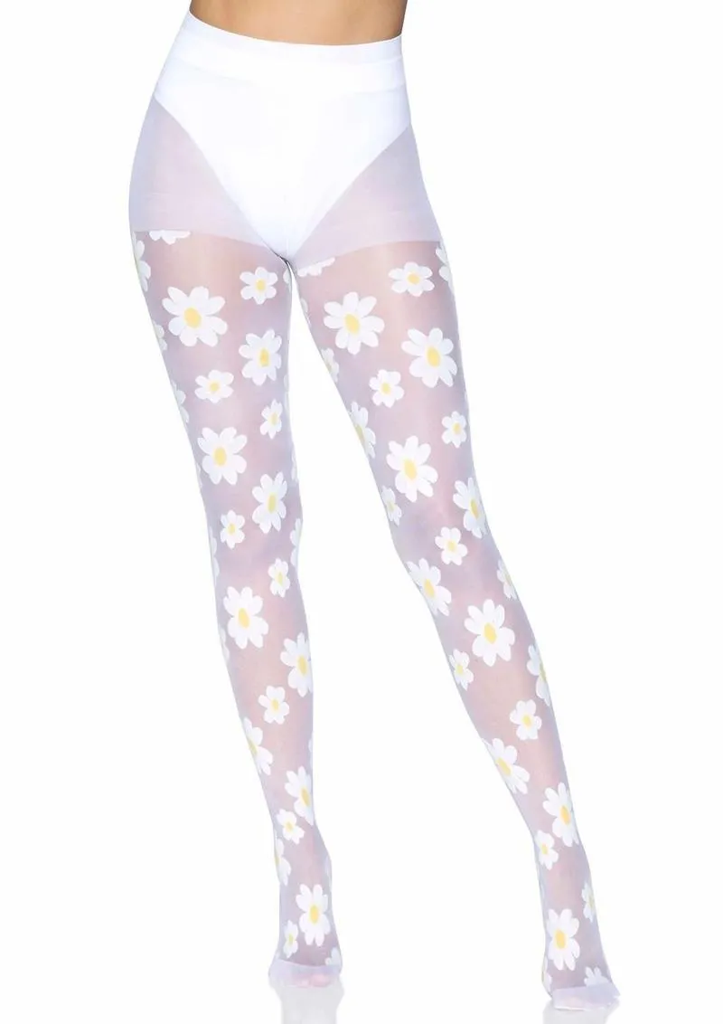 Leg Avenue Daisy Nylon Sheer Tights