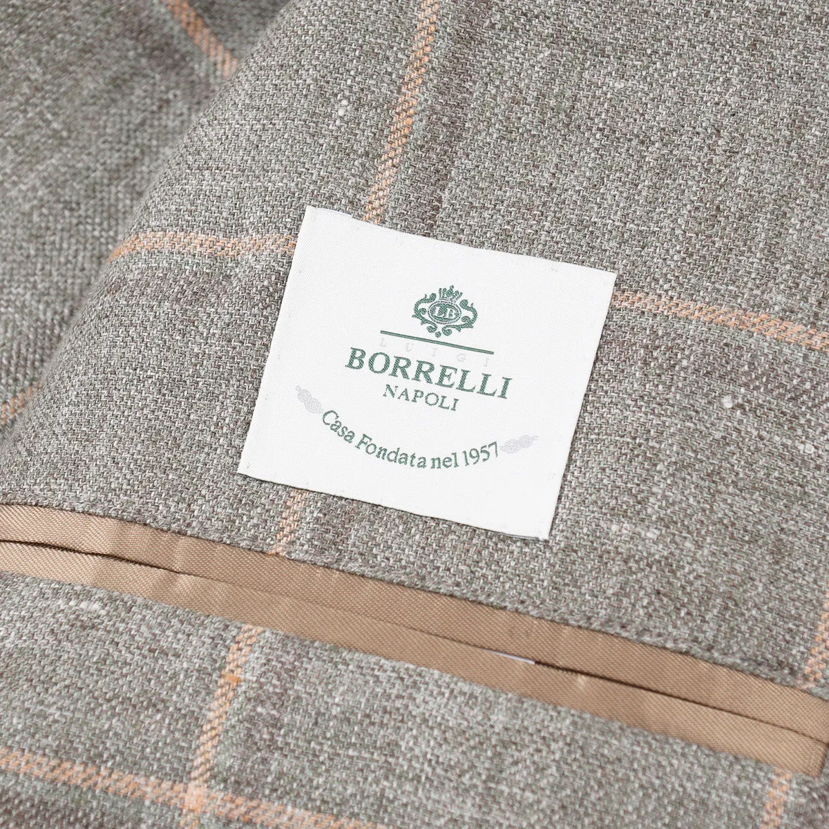 Luigi Borrelli Trim-Fit Linen Sport Coat