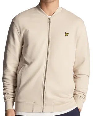 Lyle and Scott Mens Loopback Jersey Bomber Cove