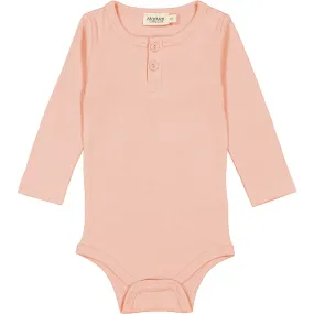 MarMar Modal Fine Rib Soft Coral Body