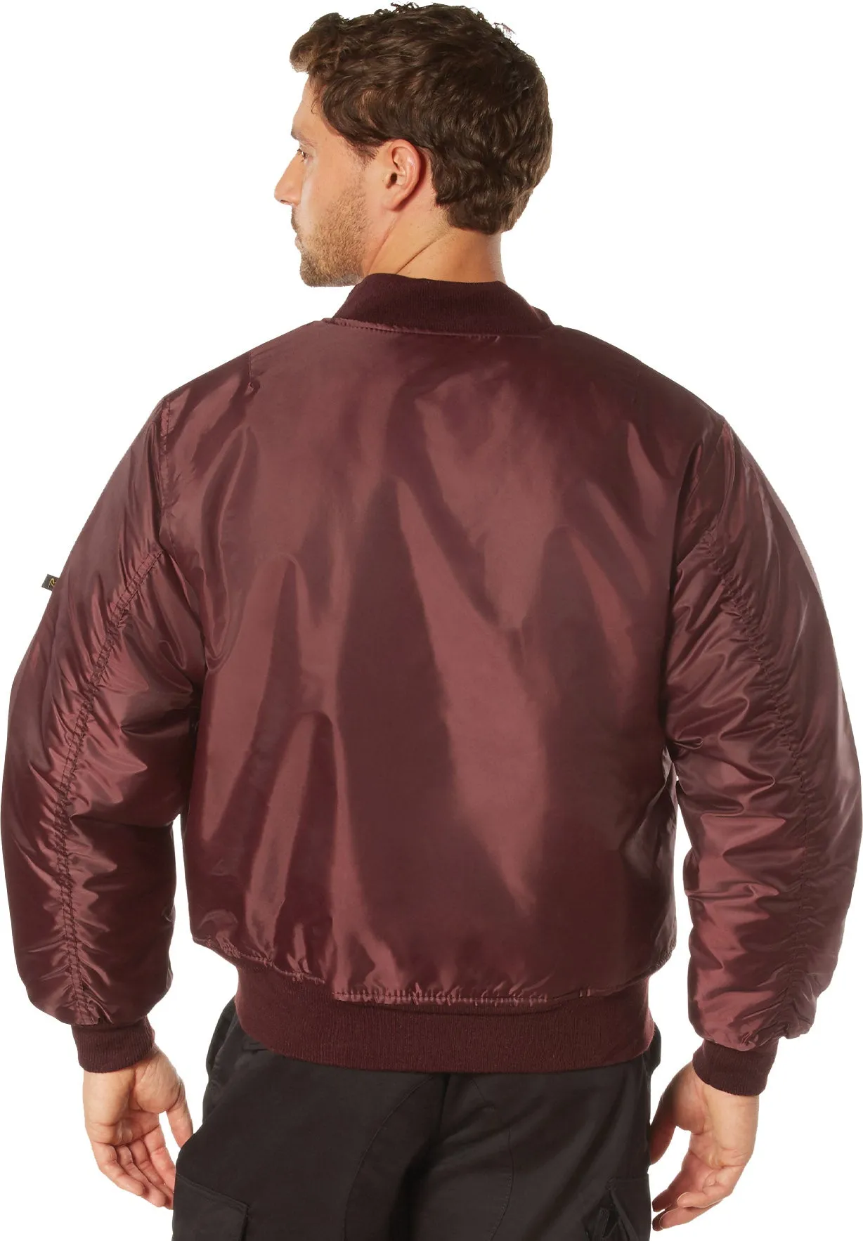 Maroon - Air Force MA-1 Bomber Flight Jacket