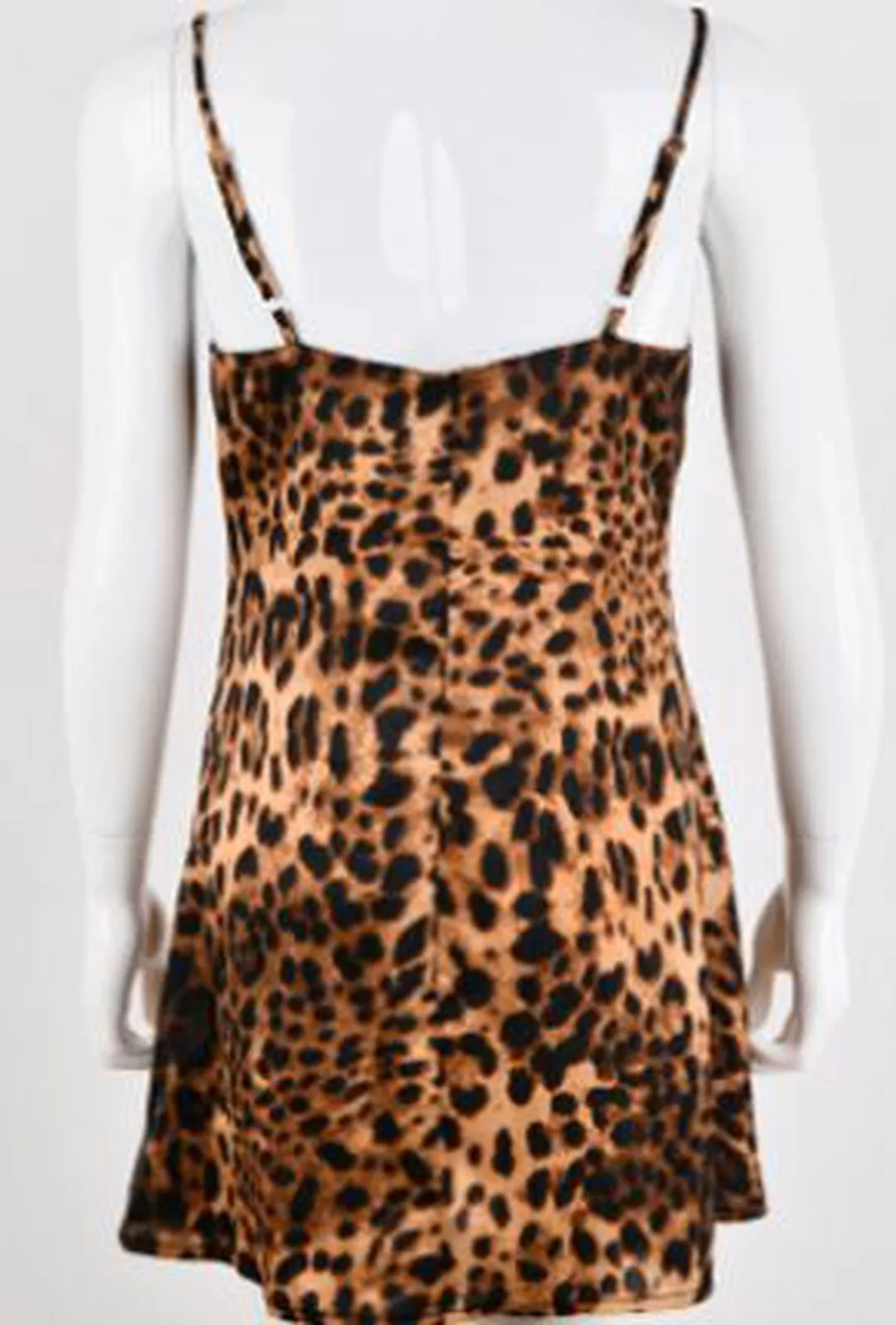 MIMI - LEOPARD SLIP DRESS