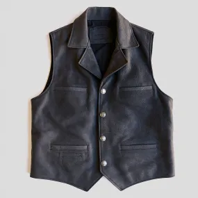 No.39 Indy Bison Ranchers Vest | Charcoal