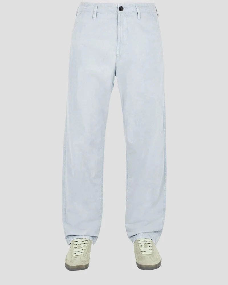 Old treatment Chino pants - SKY BLUE