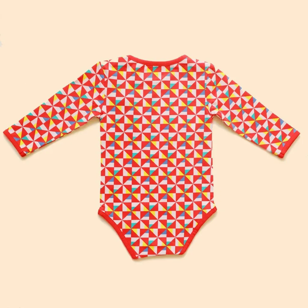 Organic Cotton Full Sleeve Bodysuit- Free Float