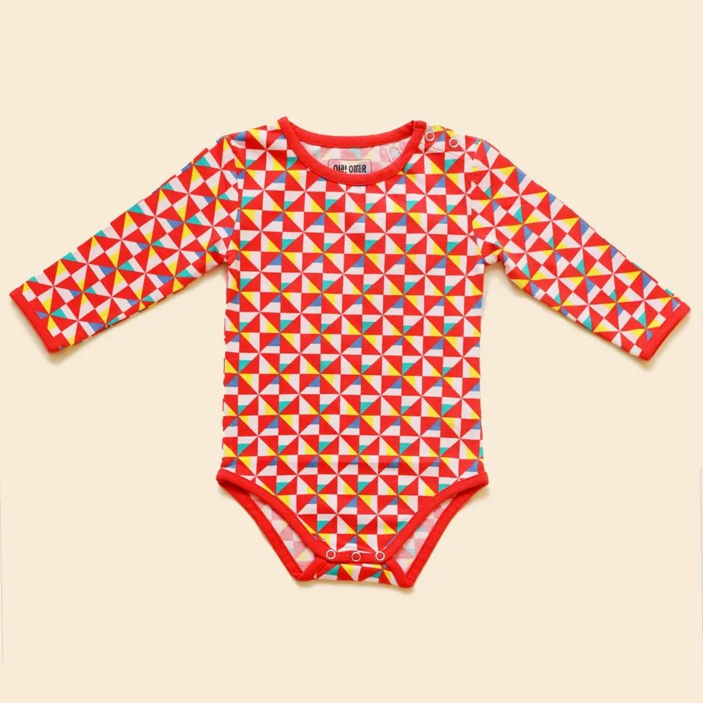 Organic Cotton Full Sleeve Bodysuit- Free Float