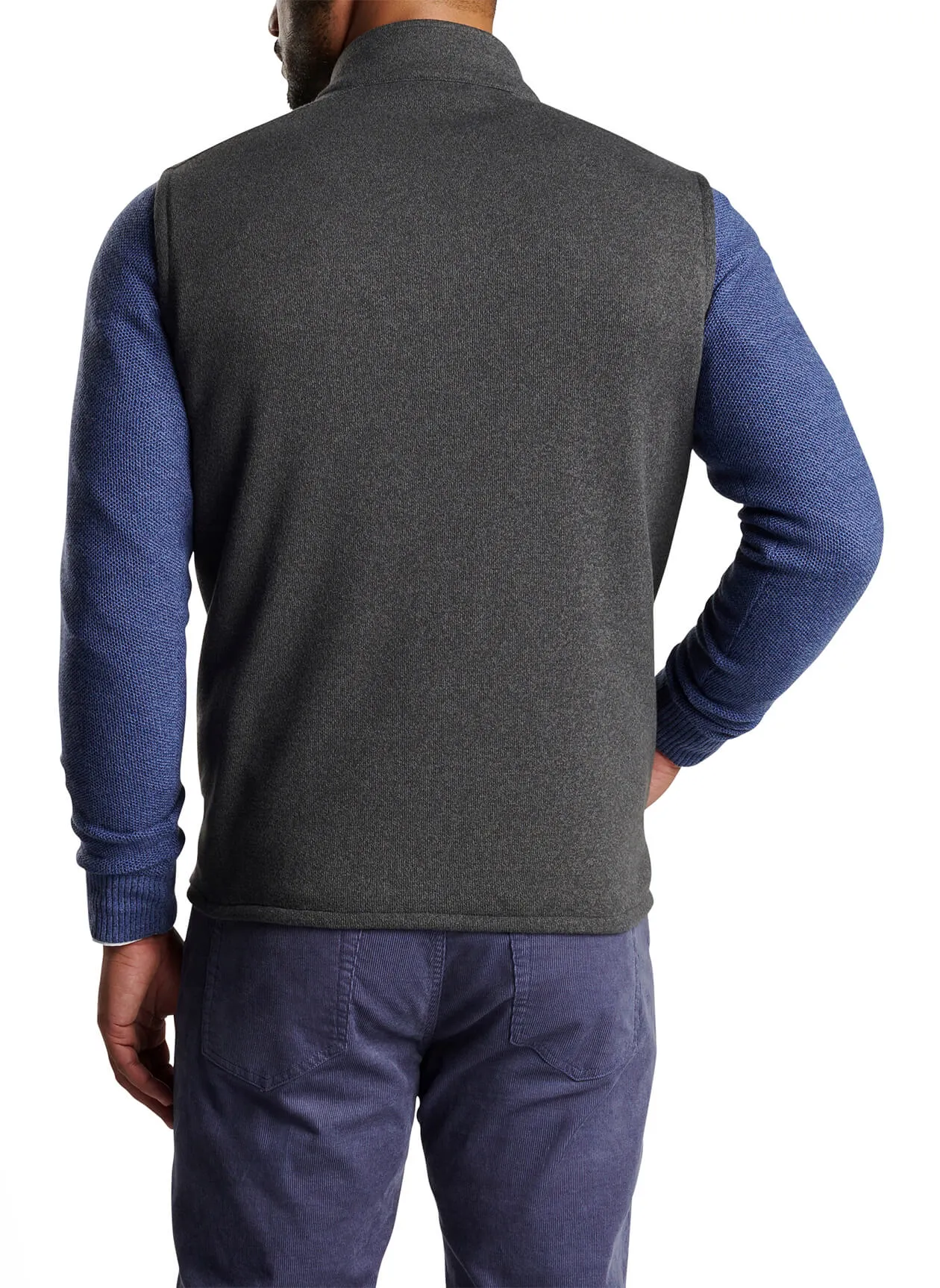 Peter Millar Crown Sweater Custom Fleece Vests, Iron