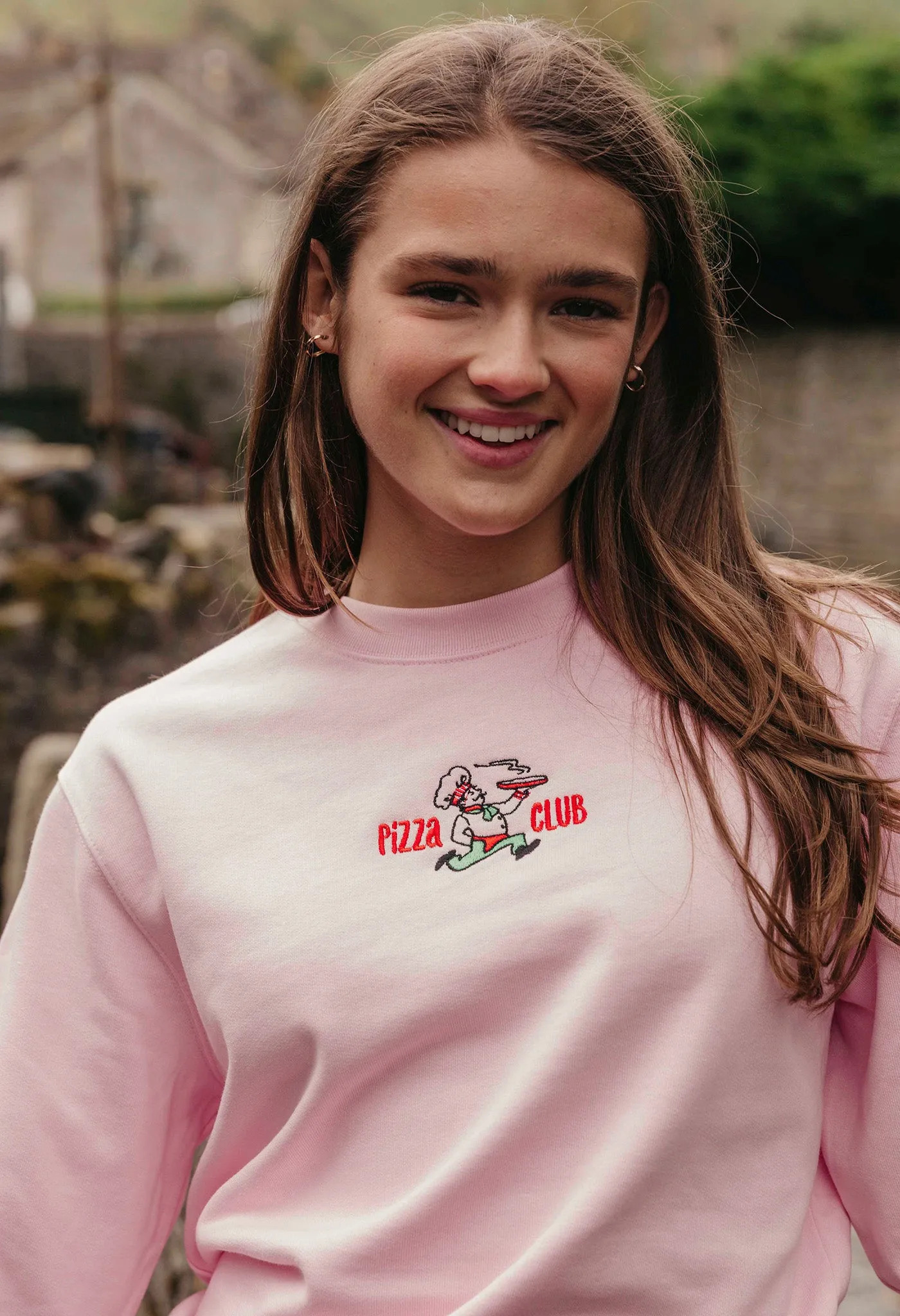 Pizza Club Organic Cotton Sweatshirt