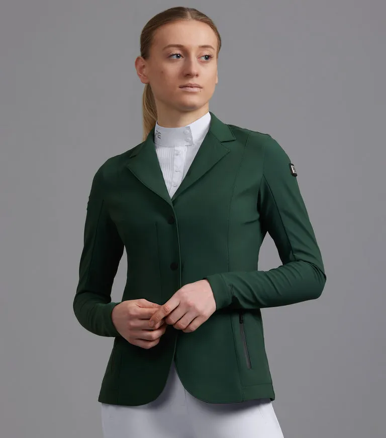 Premier Equine Evinco Ladies Competition Jacket (Alpine Green)