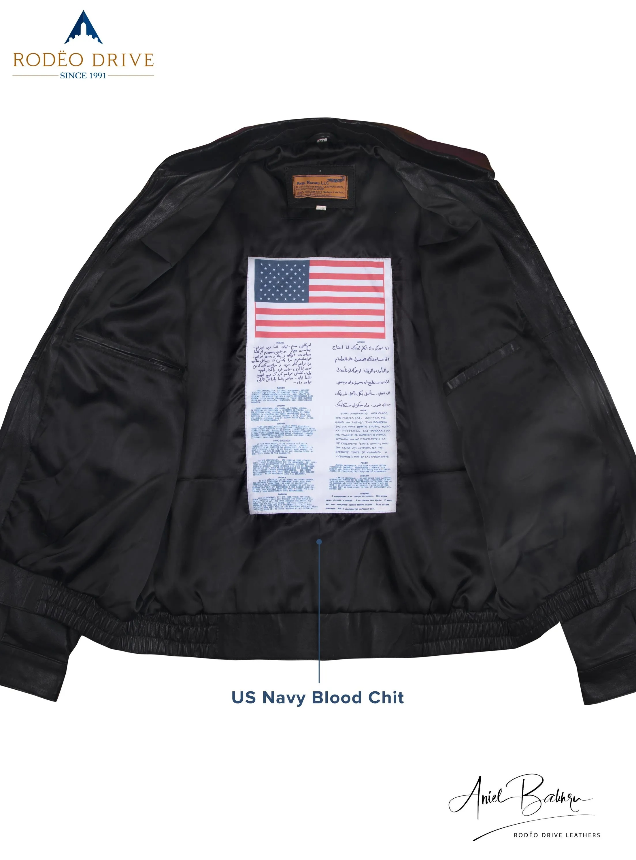 REAL PILOT BOMBER JACKET