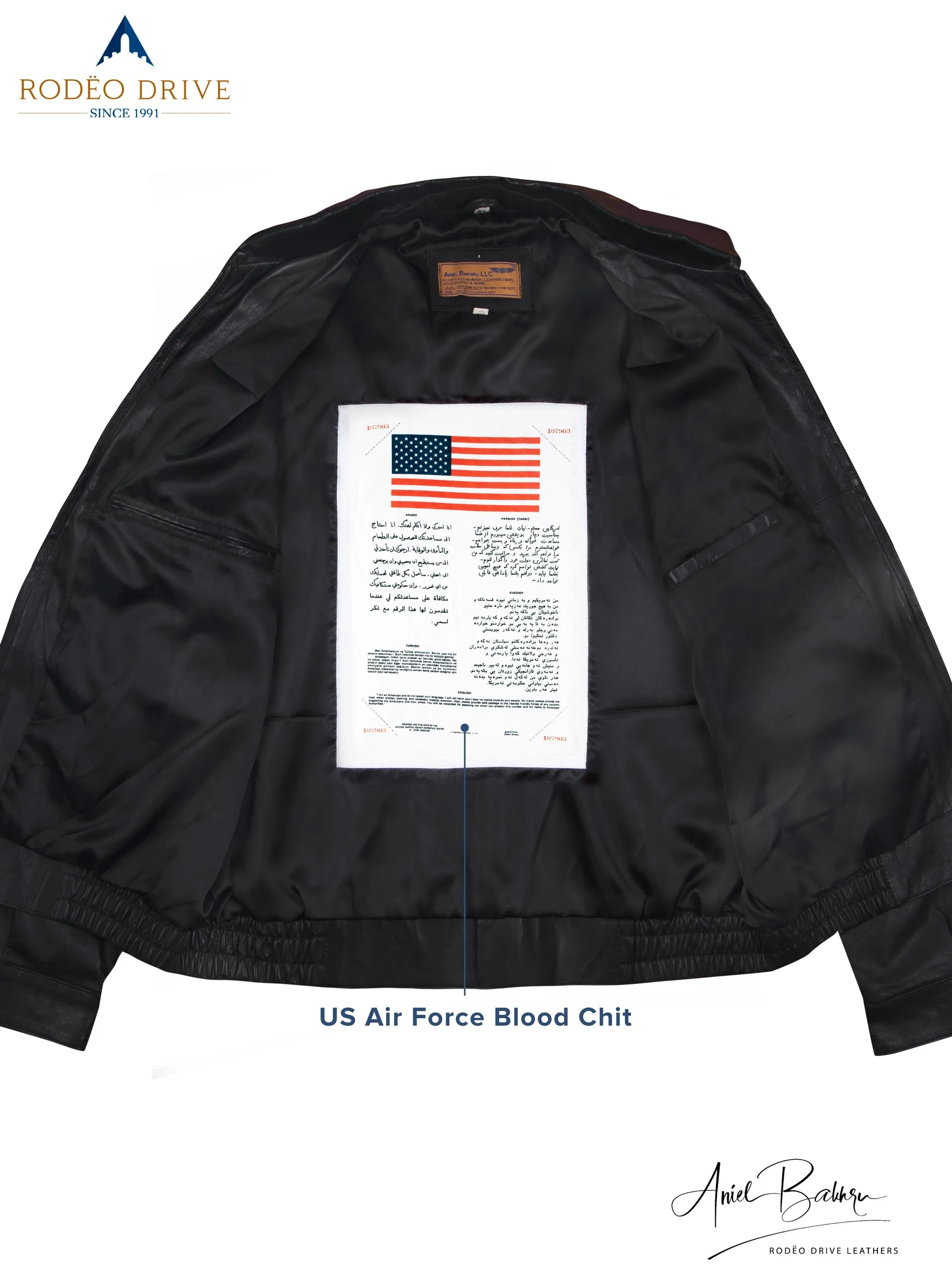 REAL PILOT BOMBER JACKET