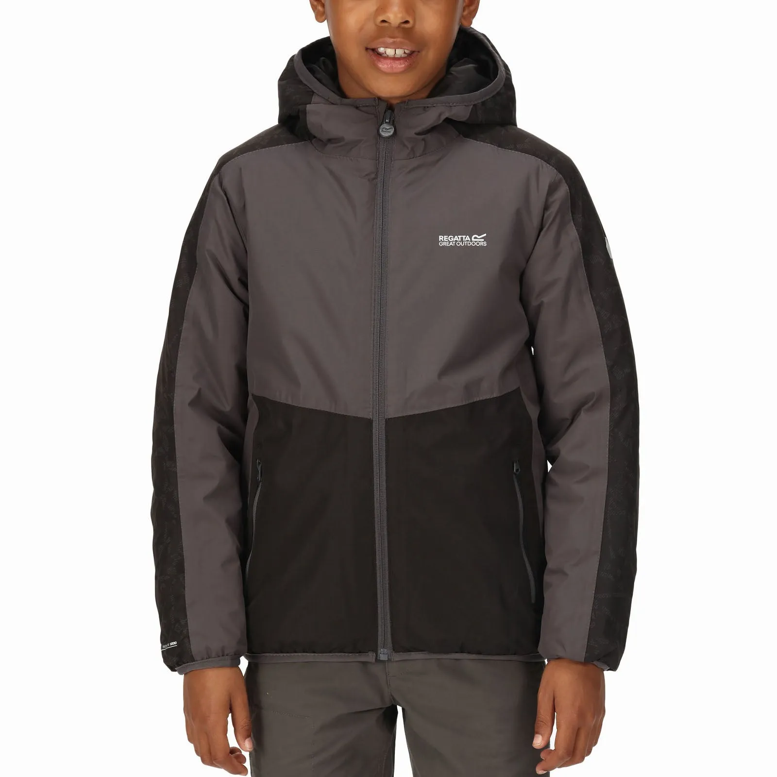 Regatta Kids Volcanics VI Waterproof Winter Jacket - Dark Grey