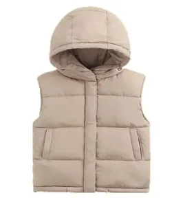 Rocco Children Vest - Ivory