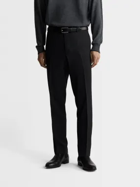 Ronnie Italian Luxury Slim Charcoal Suit Trouser