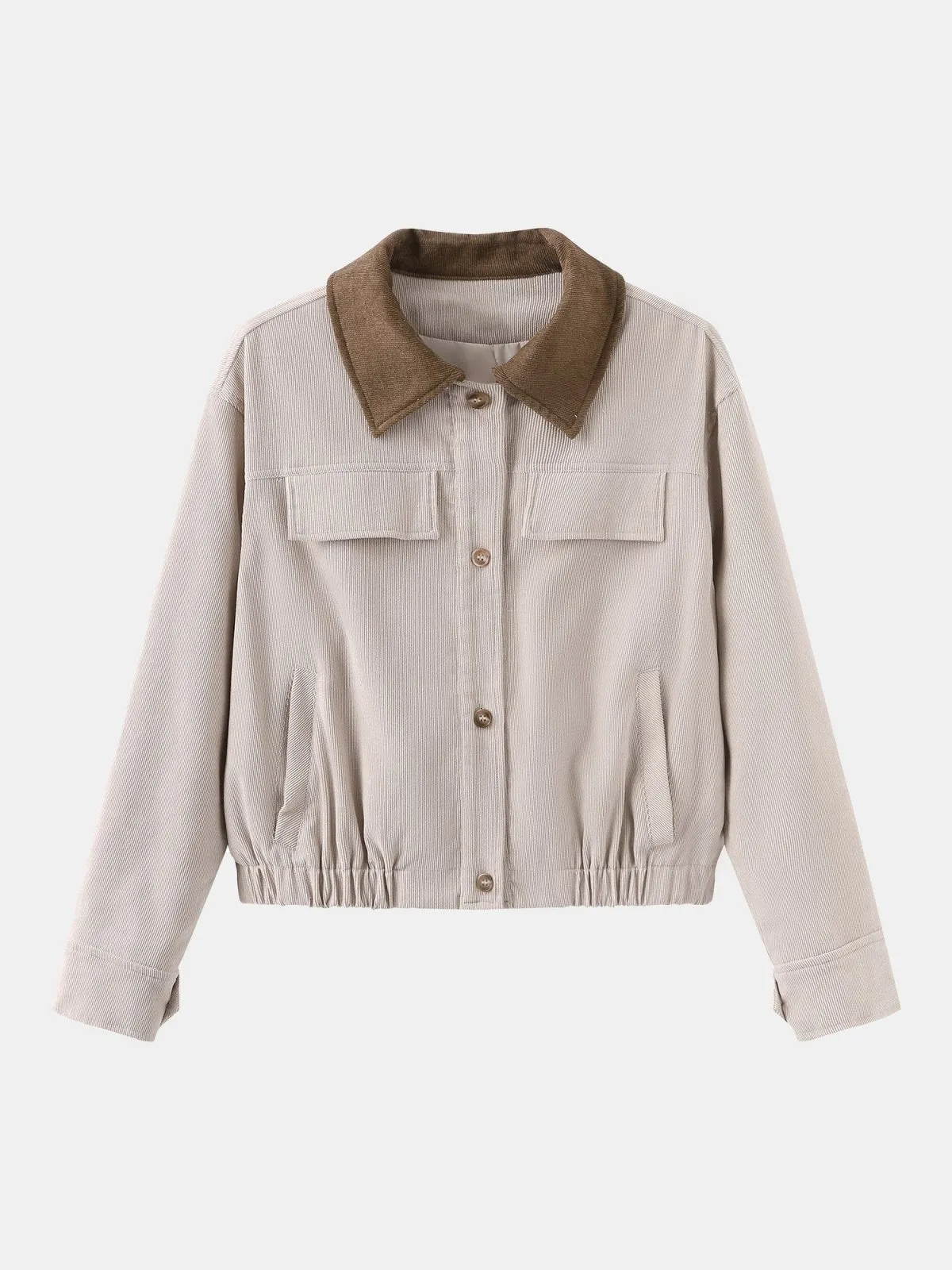 Rylee Corduroy Bomber Jacket