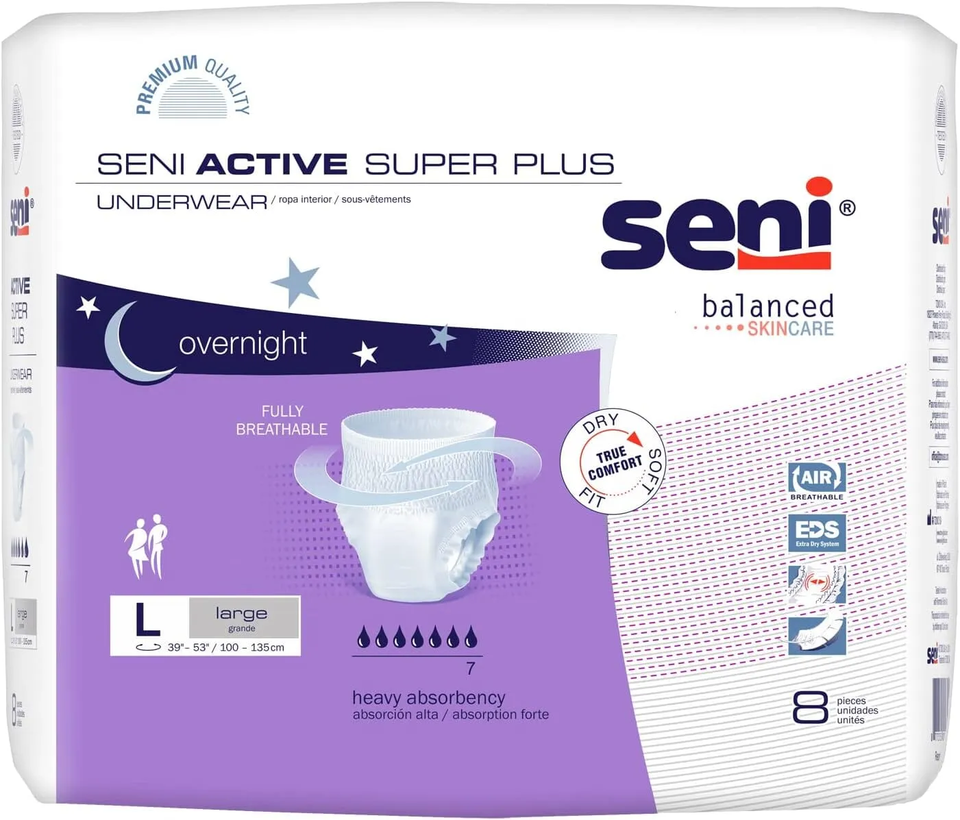 Seni Active Super Plus Protective Underwear - Heavy Absorbency