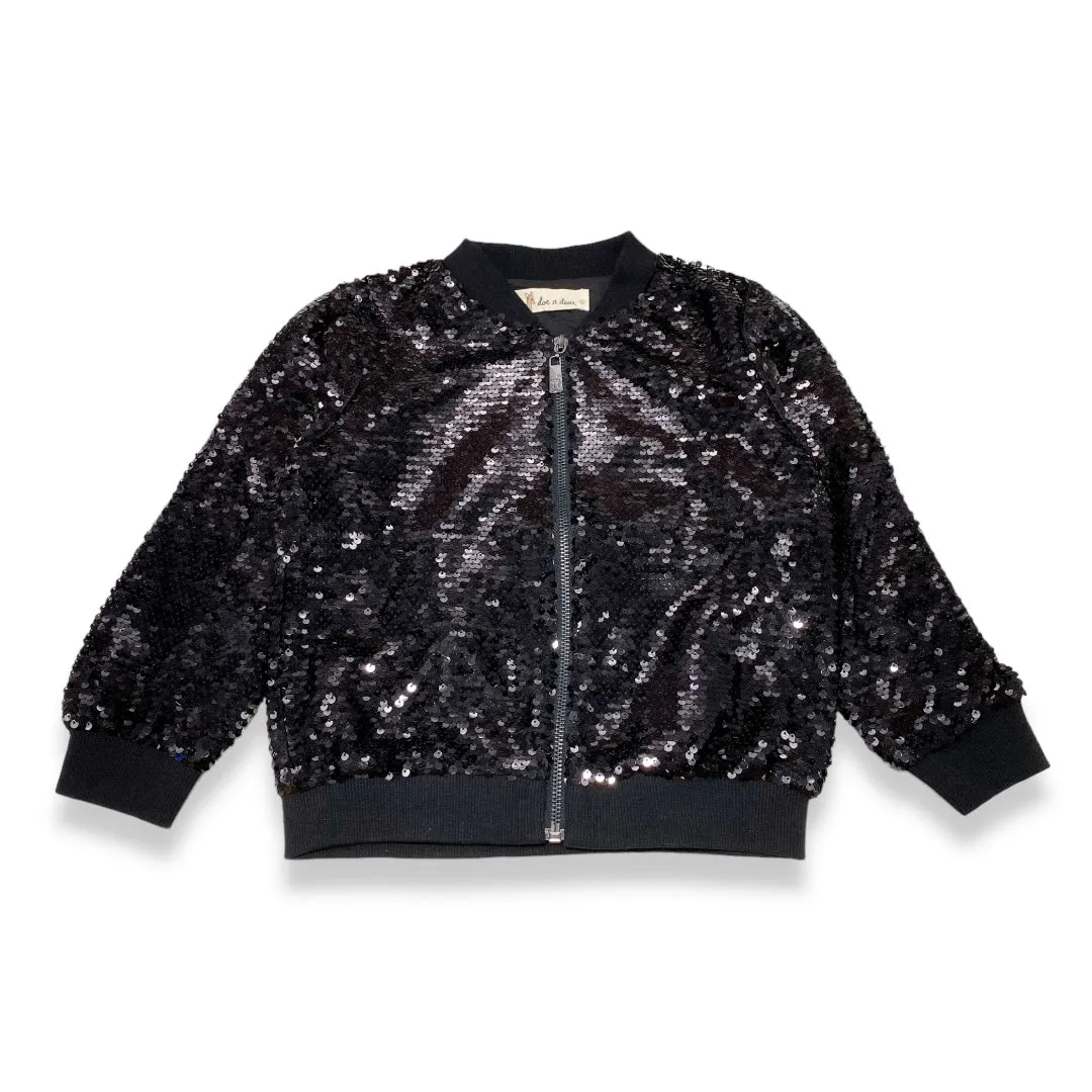 Sequin Bomber Jacket