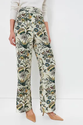 Sharp Floral Erin Pants