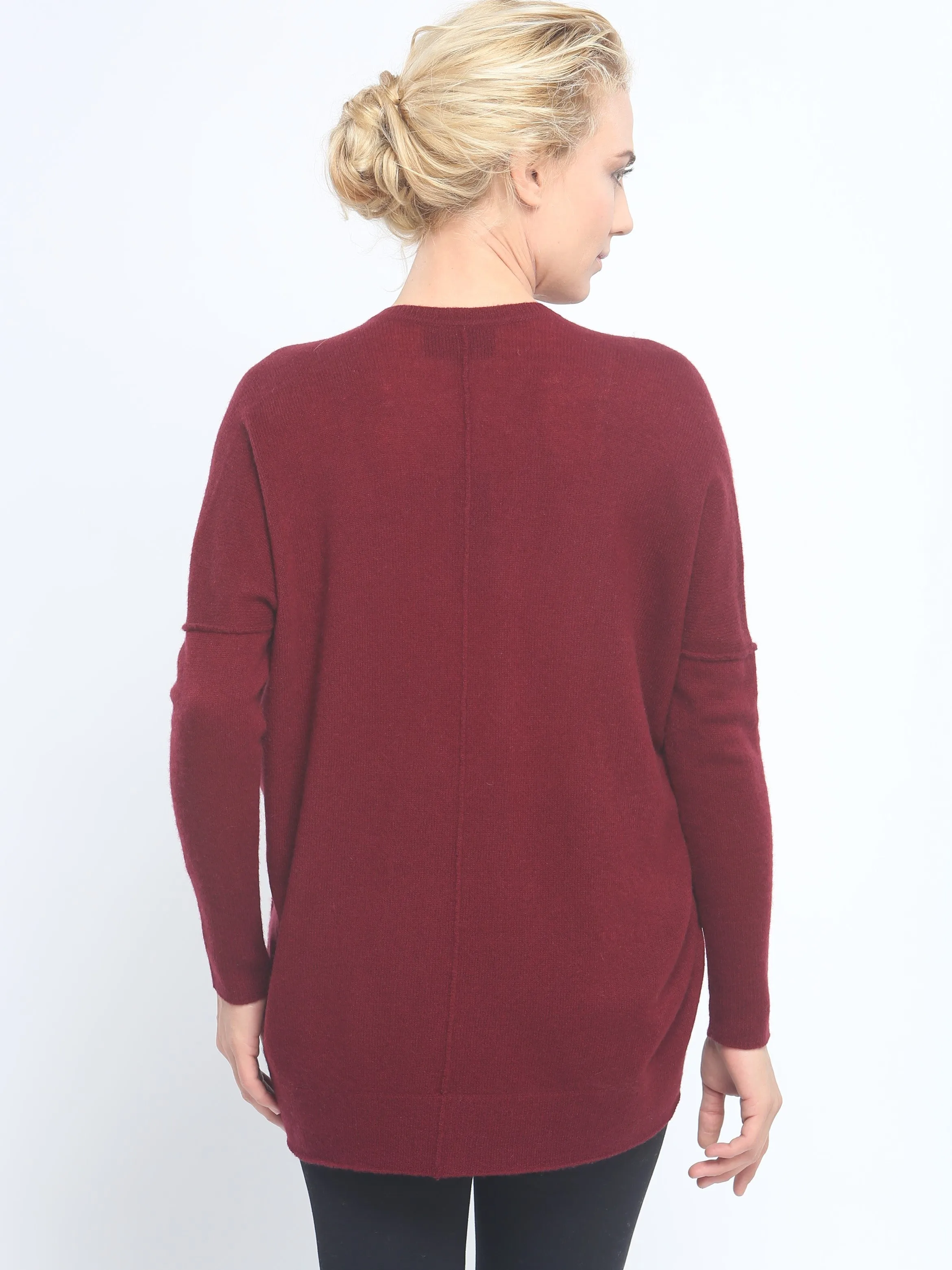 Slouchy V Neck Pullover