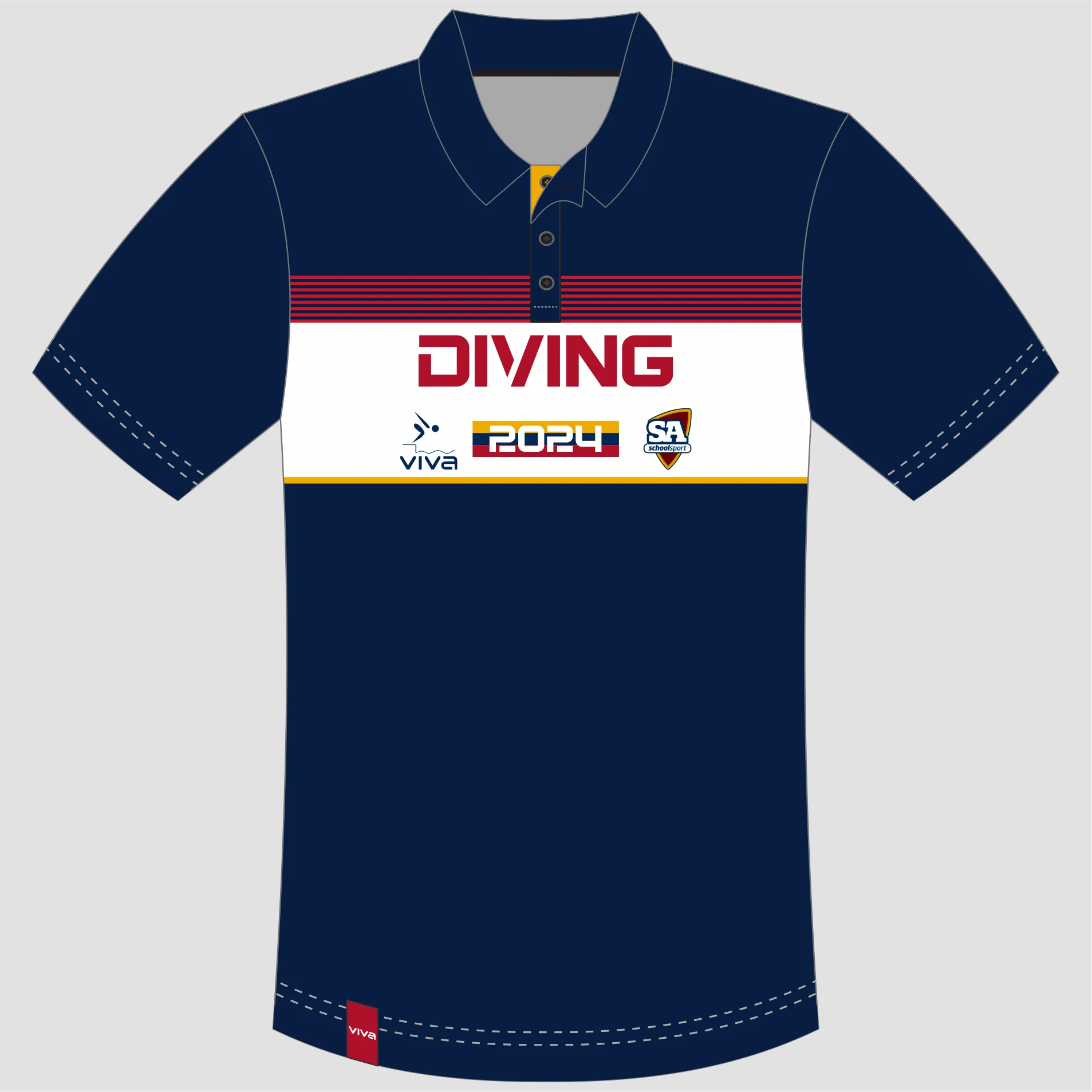 SSSA DIVING EVENT POLO NAVY