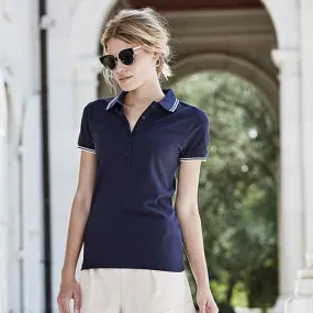 Tee Jays Ladies Luxury Stripe Polo