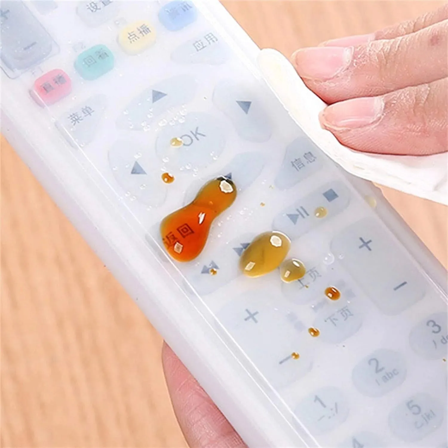 Transparent Remote Control Protective Case