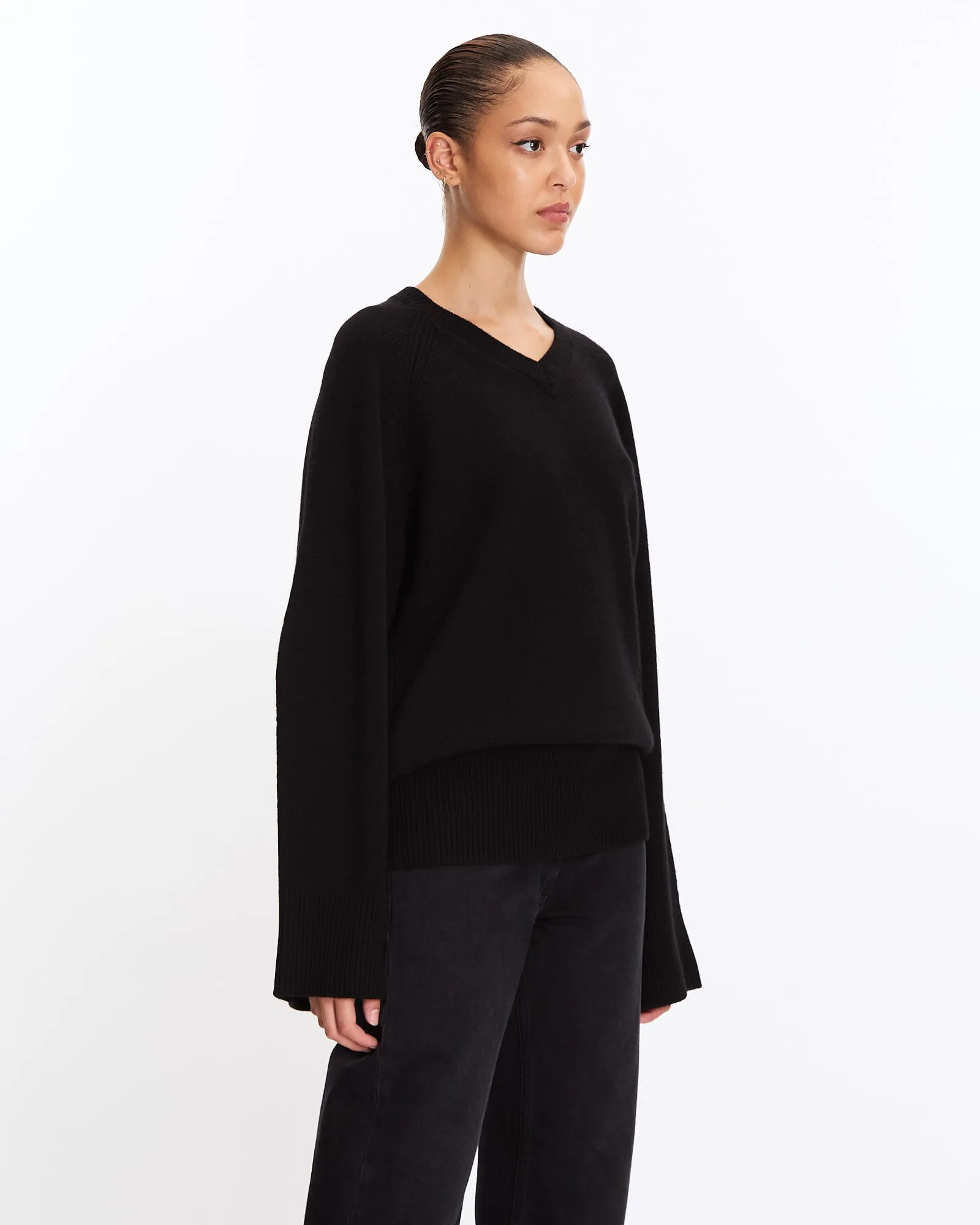 V-Neck Cashmere Sweater