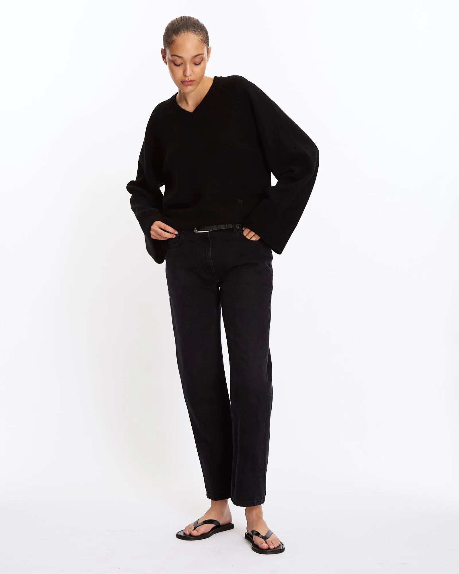 V-Neck Cashmere Sweater