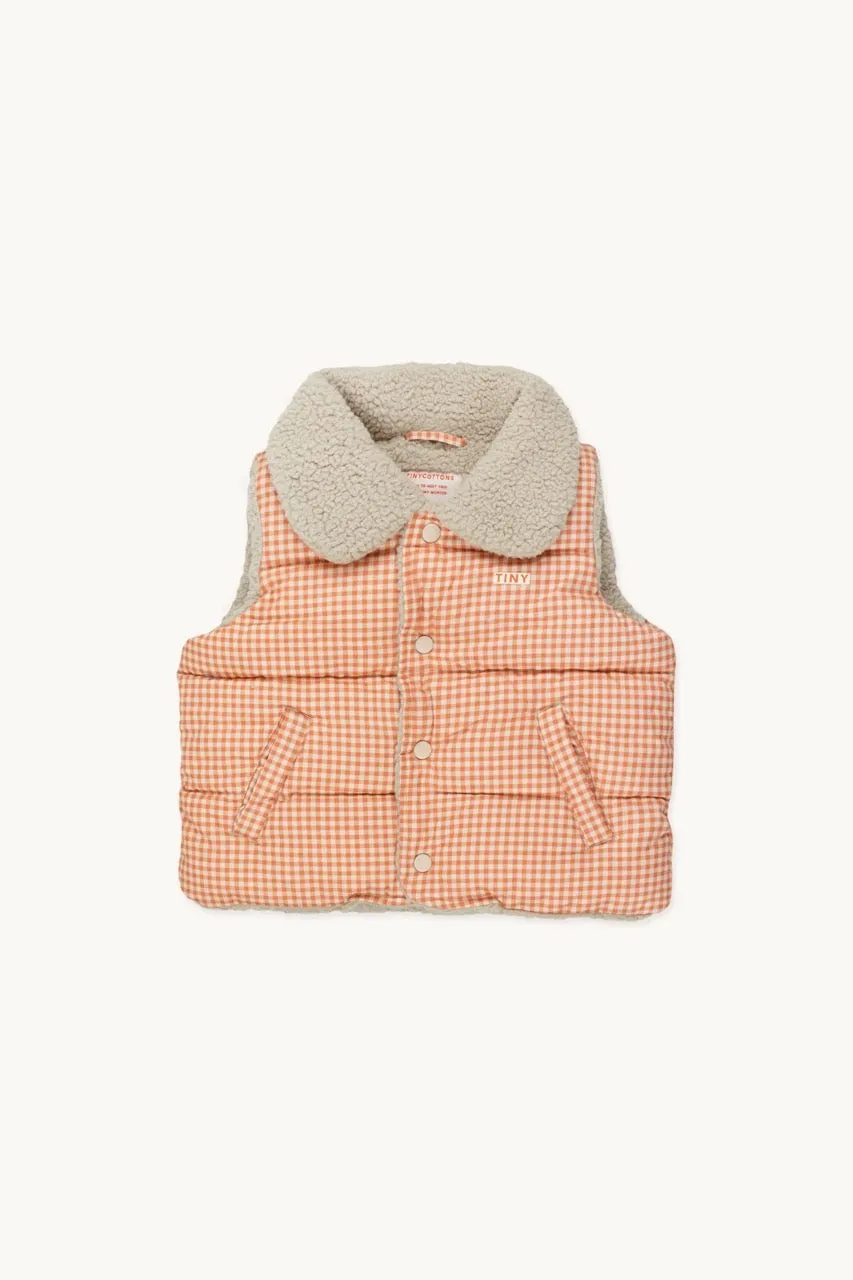 VICHY PADDED VEST