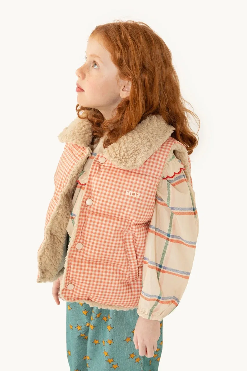 VICHY PADDED VEST