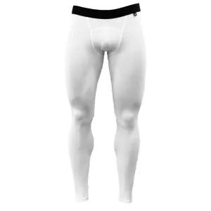 White Compression Tights