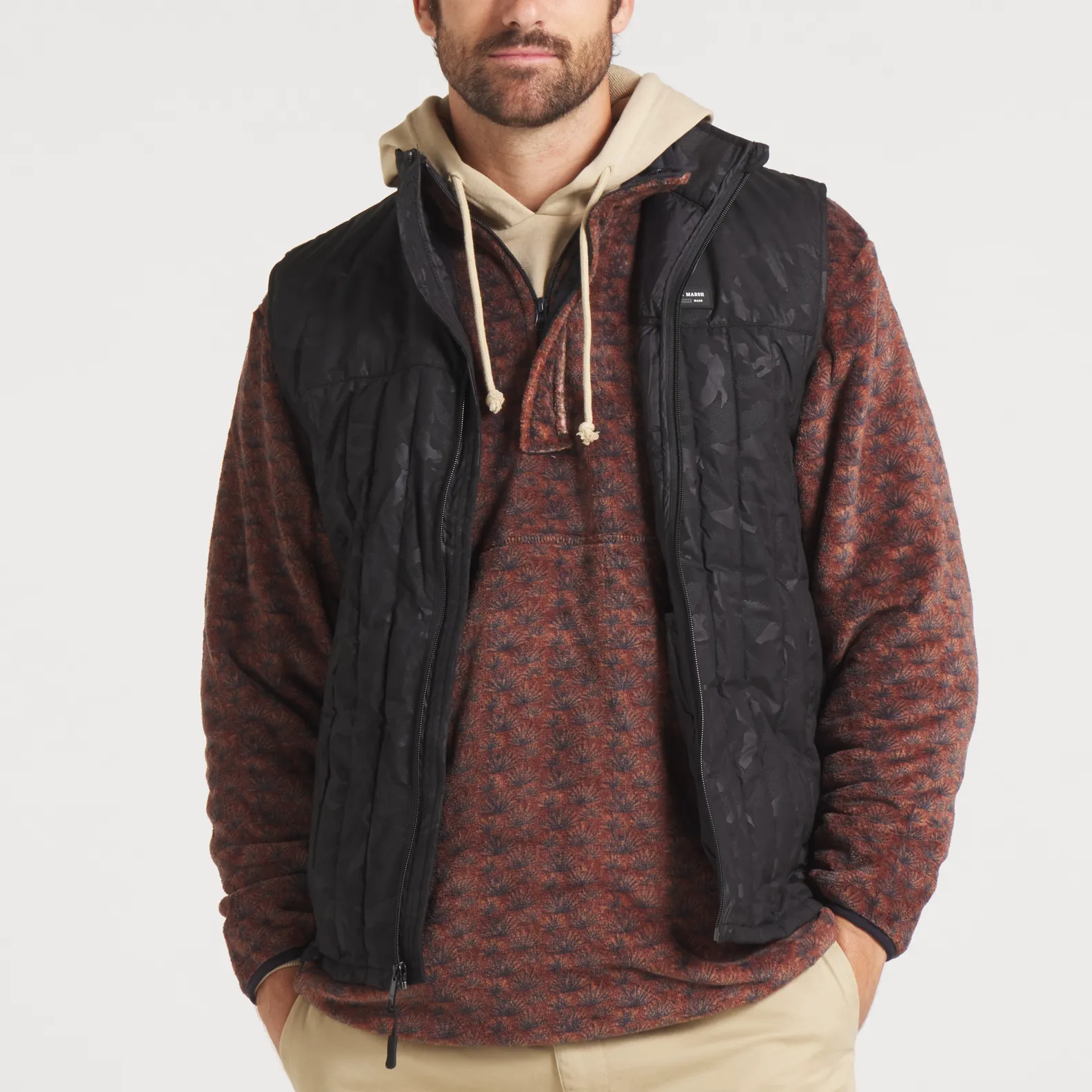 Whitefish Quilted Vest - Duck Camo