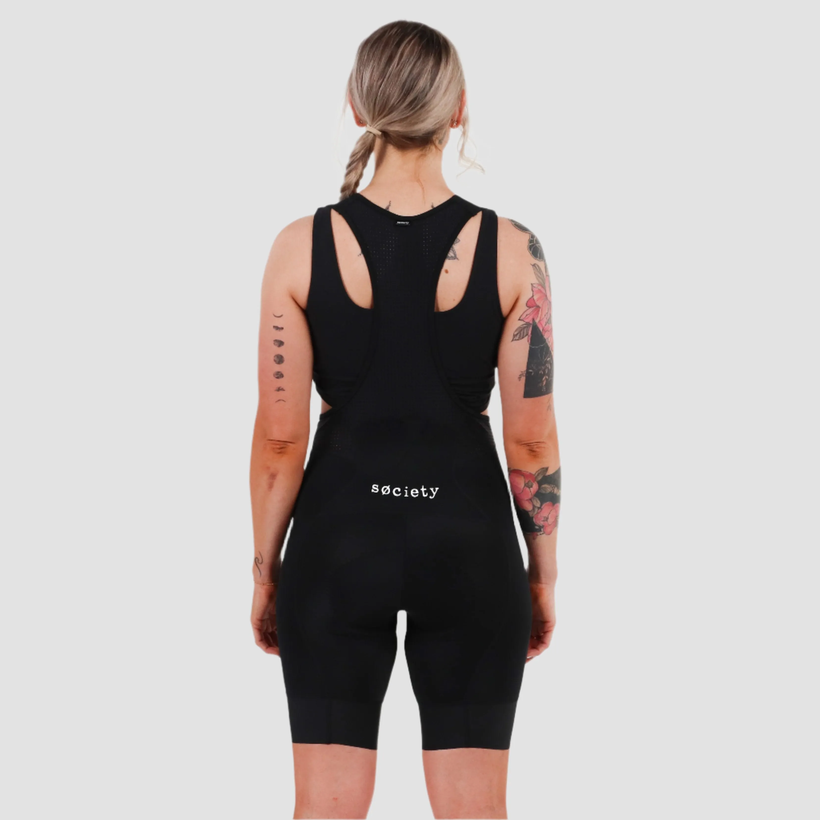 Womens Omni Bib Shorts (Black)