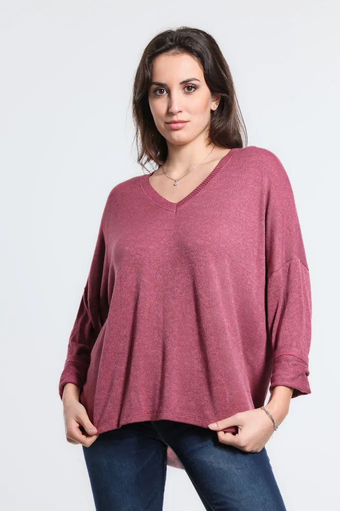 Wynona V Neck Sweater (BQ305)