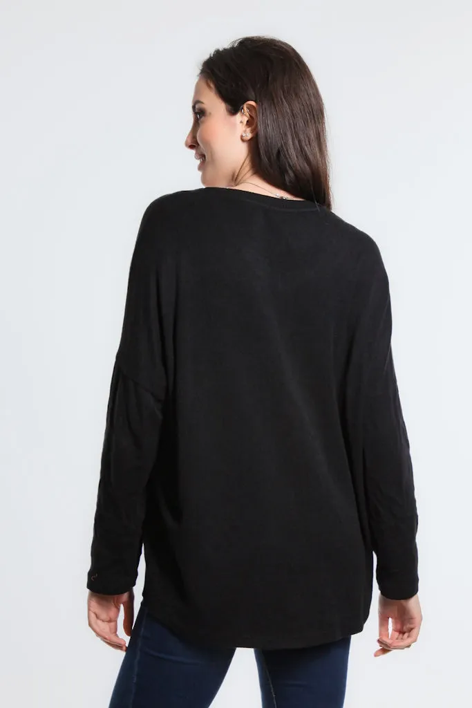 Wynona V Neck Sweater (BQ305)