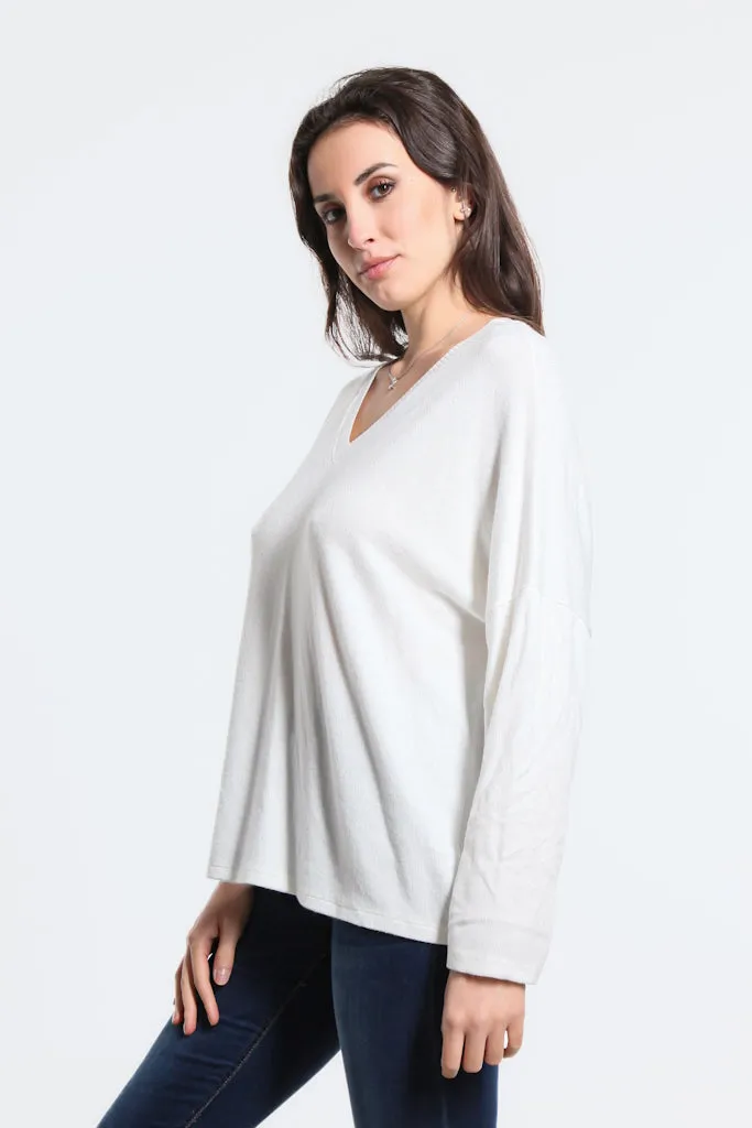 Wynona V Neck Sweater (BQ305)