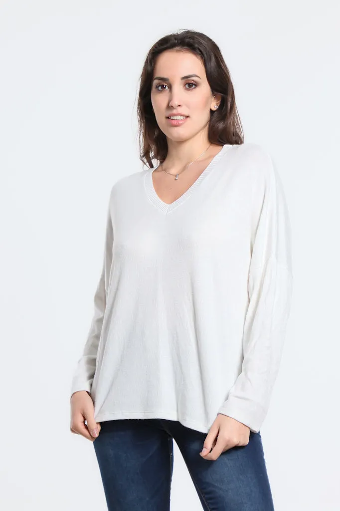 Wynona V Neck Sweater (BQ305)