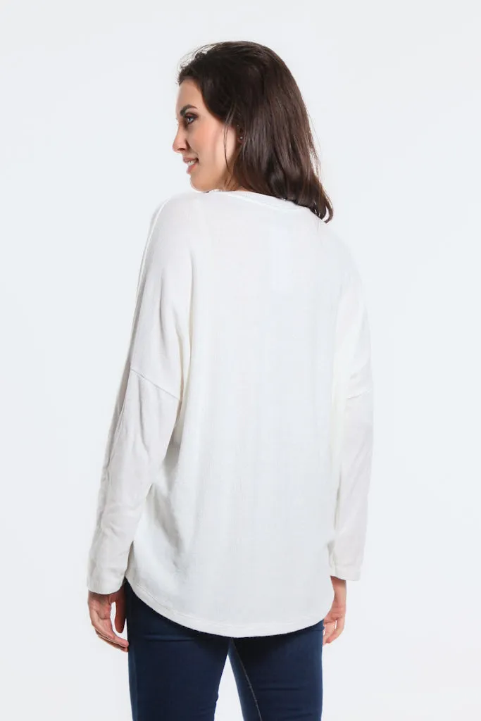 Wynona V Neck Sweater (BQ305)