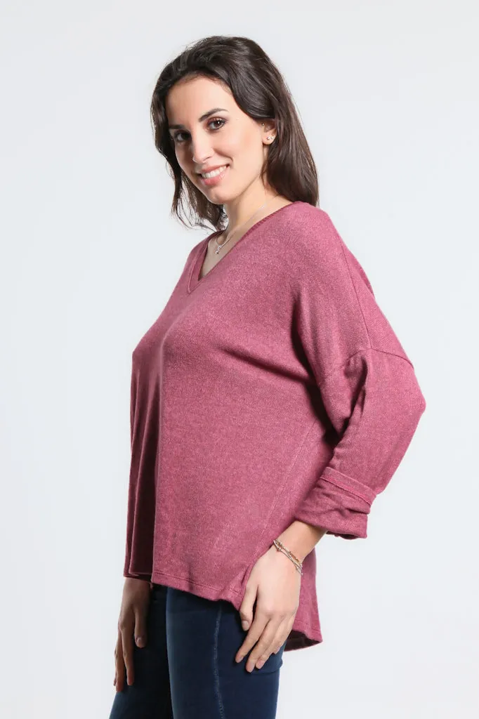 Wynona V Neck Sweater (BQ305)