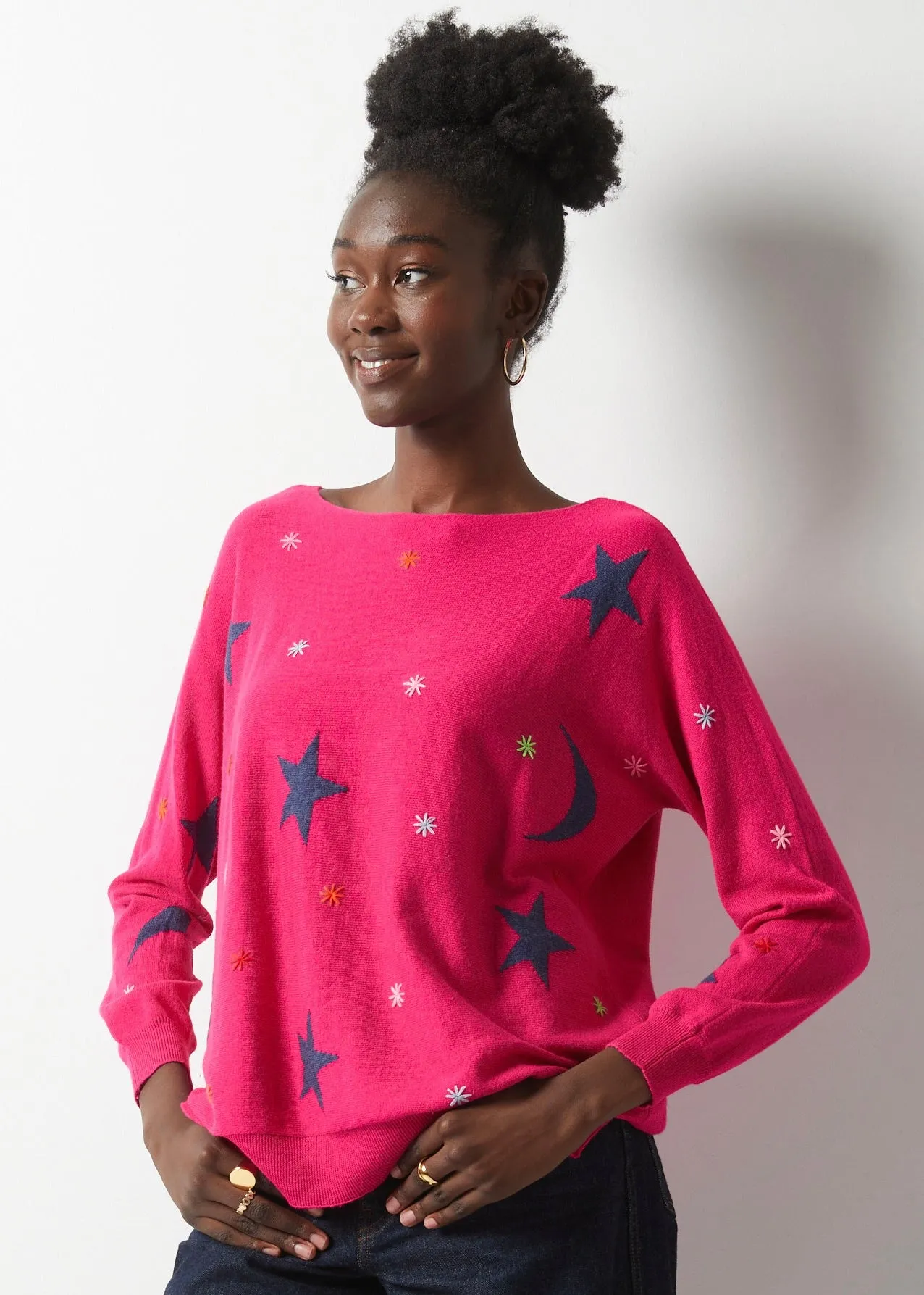 Zaket and Plover ZP6347U Starry Night Sweater